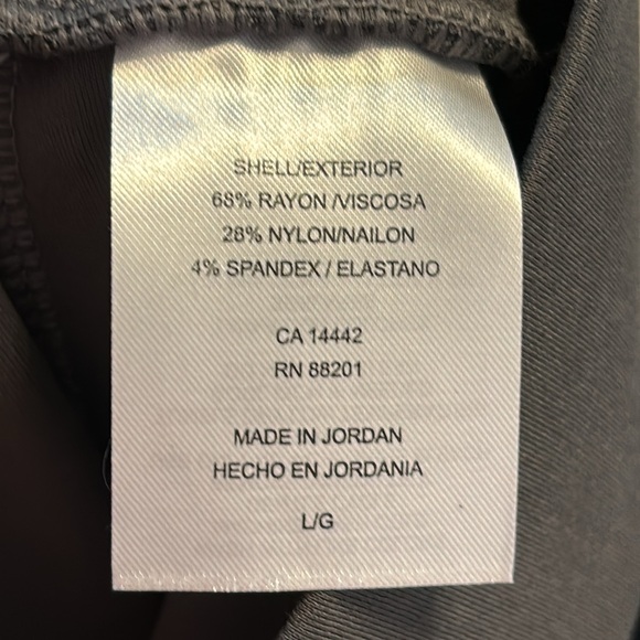 NWT Modern Ambition gray pull on pants size large - Picture 8 of 8